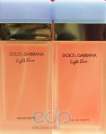 How to spot fake Dolce & Gabbana D&G Light Blue fragrance